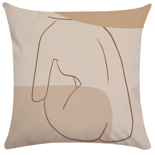 Funda de Almohada con Diseño Abstracto Femenino - Image 41
