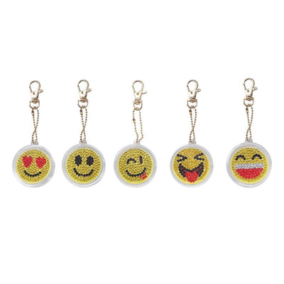 Llavero Diamante Pintura DIY Emoticono - Image 14