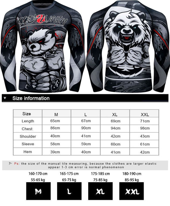 Ropa Deportiva de Compresión para Boxeo y Fitness