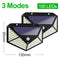 20LED Negro 2 Piezas