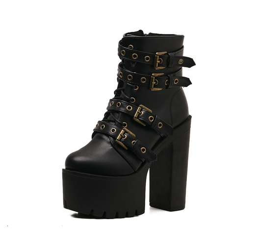 Botas Martin de Tacón Alto para Mujer - Image 18