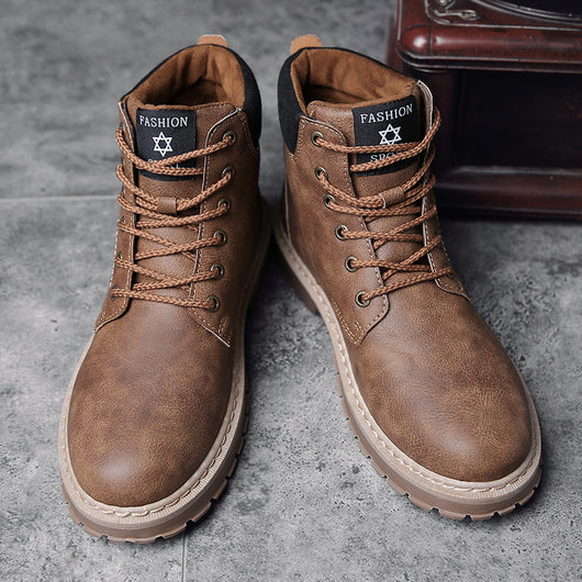 Botas Martin Altas Estilo Británico - Zapatos de Trabajo y Casual Premium - Image 4