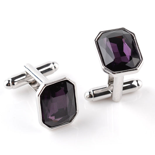 Accesorios de Camisa Diamante de Cristal Multicolor - Estilo Sofisticado - Image 11