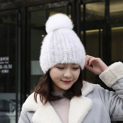 Gorro de Piel de Visón Coreano Premium - Calidez y Lujo - Image 15