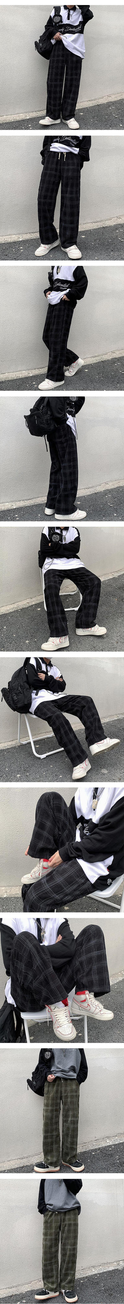 Pantalones de Pana Holgados Estilo Urbano Americano para Hombre - Image 6