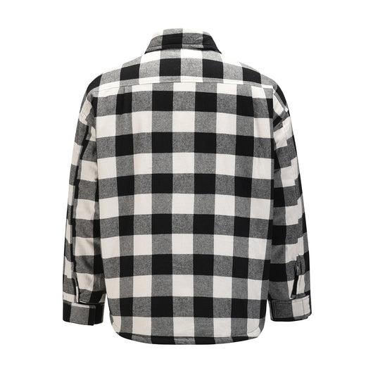 Chaqueta Cuadros Hombre y Mujer - Algodón Suelta y Cómoda - Image 10
