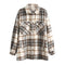 Camisa de Cuadros Oversize en Lana - Estilo Boyfriend