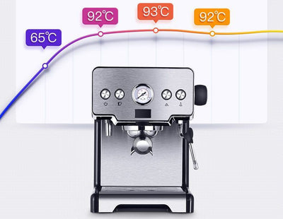 Cafetera Italiana Semiautomática con Vaporizador de Leche - Image 9