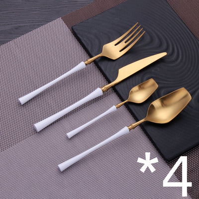 Juego de 4 Cucharas de Acero Inoxidable Premium - Image 68