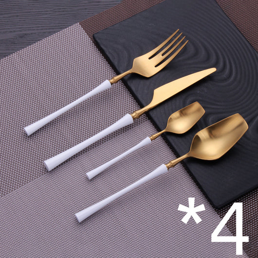 Juego de 4 Cucharas de Acero Inoxidable Premium - Image 68
