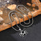 Stainless Steel Mens Niche Design Negro Onyx Octopus Pendant Pendant Necklace
