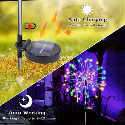 Lámpara Solar LED con Efecto Humo para Jardín y Patio - Image 5
