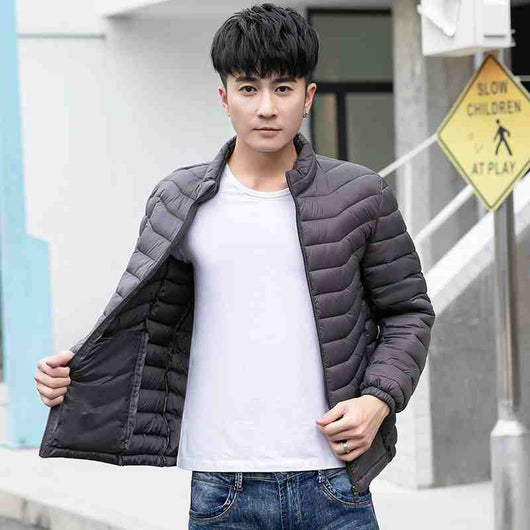 Chaqueta Corta Acolchada Ultraligera para Hombre - Image 8