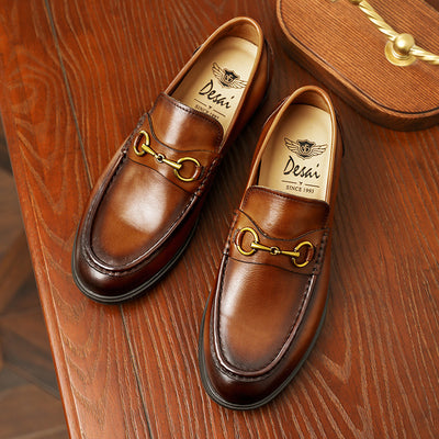 Zapatos Casuales de Cuero para Hombre con Suela Flexible - Image 4
