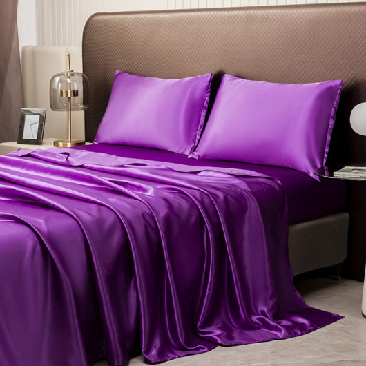 Juego de Sábanas 4 Piezas: Sábana Ajustable, Sábana Plana y Fundas de Almohada - Image 11