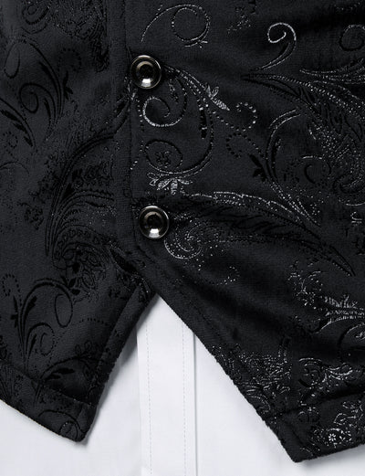 Chaleco Steampunk Dorado para Hombre - Traje Elegante sin Mangas - Image 13