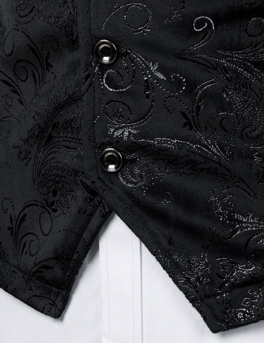 Chaleco Steampunk Dorado para Hombre - Traje Elegante sin Mangas - Image 13
