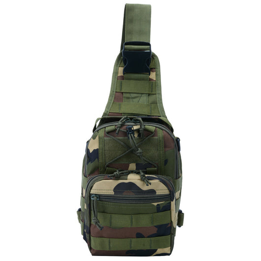 Bolsa Mensajera Táctica Impermeable en Tela Oxford con Camuflaje - Image 10