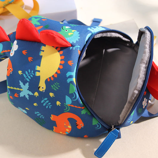 Mochila Infantil de Dinosaurio con Arnés de Seguridad para Jardín de Infantes - Image 5