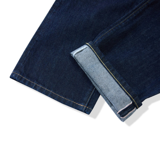 Jeans Rectos Rojo Intenso de Corte Clásico - Image 8