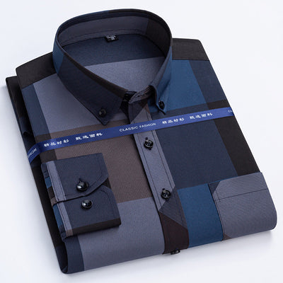 Camisa Casual de Manga Larga Delgada para Hombre - Image 10