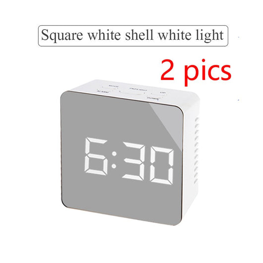 Espejo LED Multifuncional con Reloj Digital - Image 20