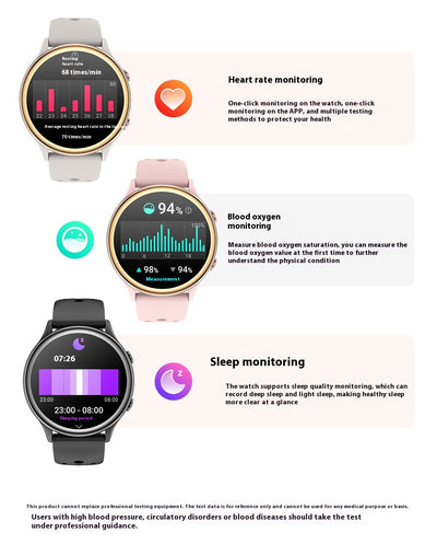 Reloj Inteligente con Llamadas por Bluetooth, Monitor de Frecuencia Cardíaca y Sueño - Image 24