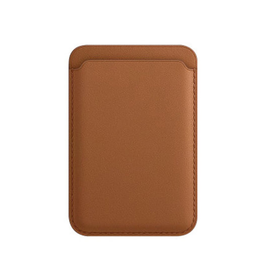 Funda de Cuero Magnética Compatible con Apple con Compartimento para Tarjetas - Image 8