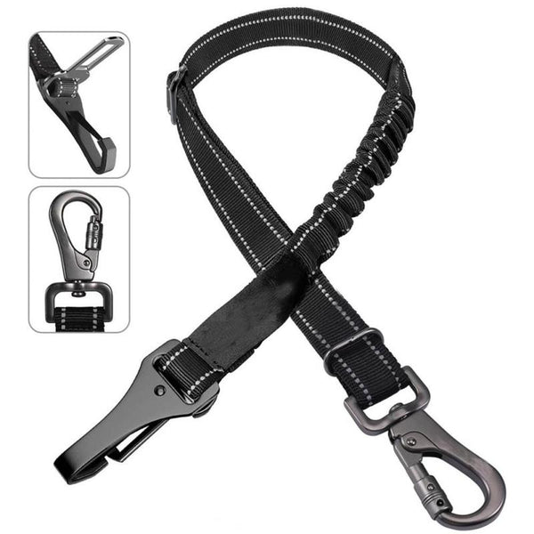 Cinturón de Seguridad Reflectante Multifuncional para Mascotas