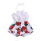 Mono Rose Blanco con Tirantes Ajustables