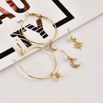 Aretes Estrella Luna - Image 4