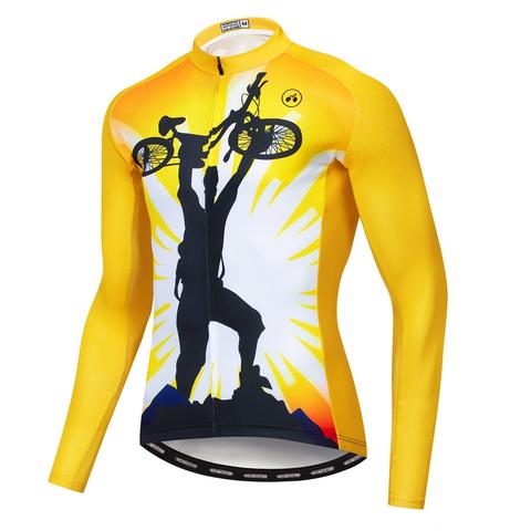 Camisetas de Ciclismo Personalizables para Hombre con Forro Térmico - Image 3