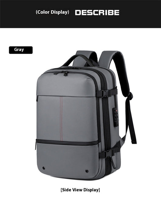 Mochila Ejecutiva de Compresión Inteligente Premium - Image 28