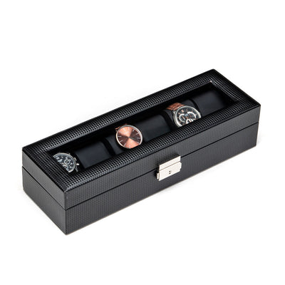 Estuche para Reloj en Fibra de Carbono y Cuero - Image 10
