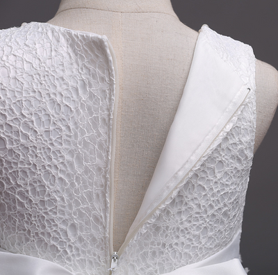Vestido de Princesa para Niñas - Diseño Floral Elegante para Bodas y Celebraciones - Image 7
