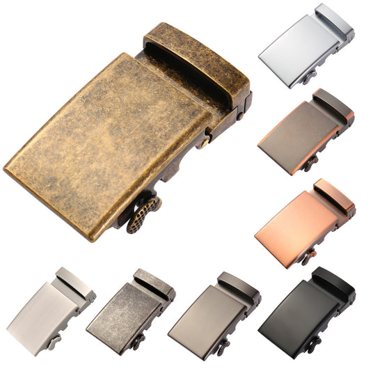 Hebilla Automática de Aleación de Cobre para Cinturón Hombre