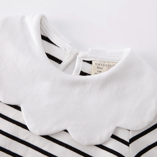 Blusa de Cuello Pétalos para Bebé - Image 5