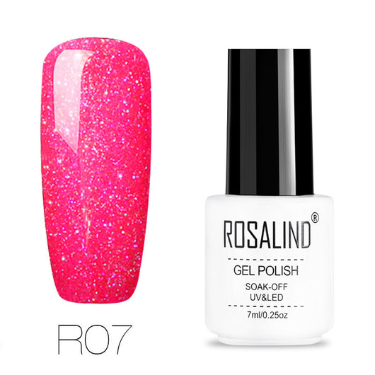Uñas de Terapia Lumínica Arcoíris con Diseño de Estrellas - 29 Colores - Image 39