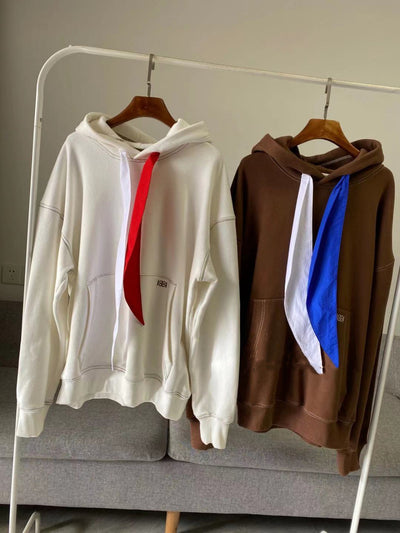 Suéter Holgado de Seda con Capucha para Otoño e Invierno - Image 4