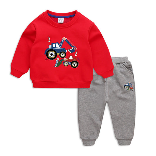 Conjunto de Abrigo Infantil con Forro Polar Engrosado para Invierno - Image 21
