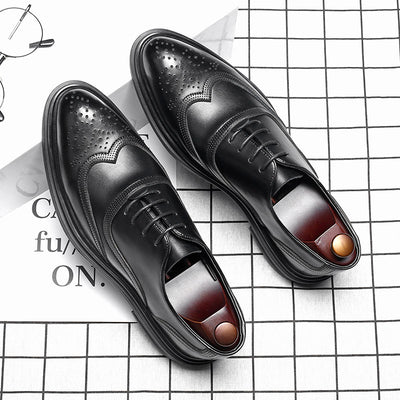 Zapatos Brogue de Cuero para Hombre - Image 3
