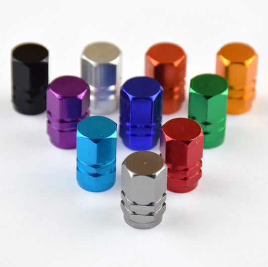 Tapas de Válvula Hexagonales de Aleación de Aluminio para Llantas