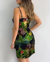 Vestido Estampado con Tirantes Ajustables - Image 6
