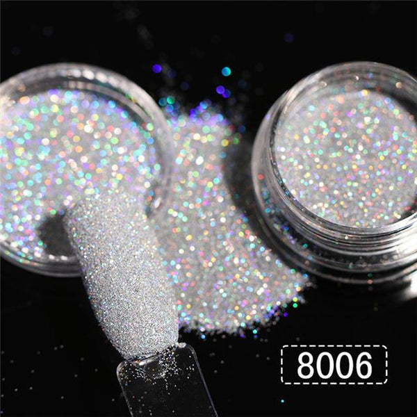 Brillo Holográfico para Uñas