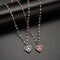 Beating Heart S925 Silver Necklace Platinum Love Heart