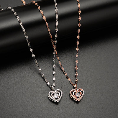 Collar Corazón Palpitante en Plata S925 - Image 4