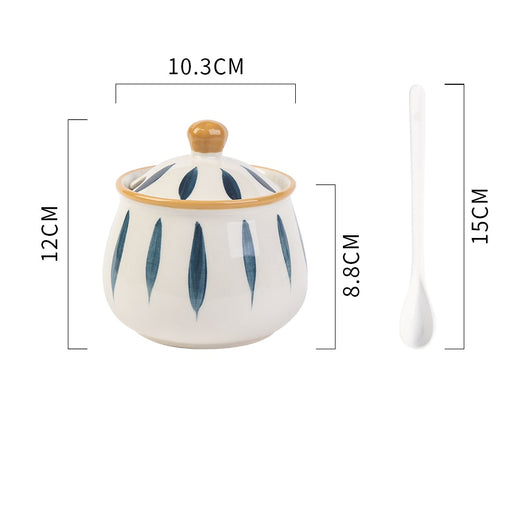 Juego de Recipientes de Cerámica para Condimentos de Cocina - Image 23