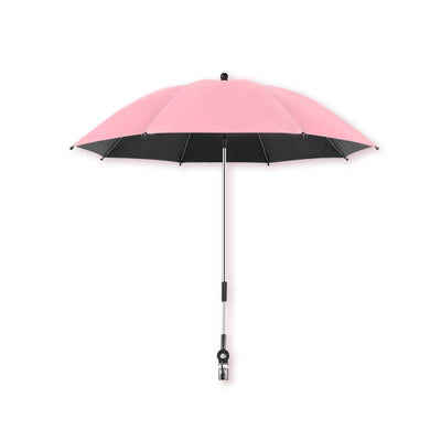 Sombrilla Parasol UV para Cochecito de Bebé - Protección Solar Negra - Image 4