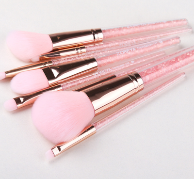Brocha de Maquillaje Efecto Arenas Movedizas Rosa - Image 3