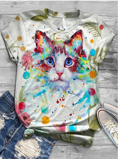 Playera Estampada de Moda para Mujer - Image 5